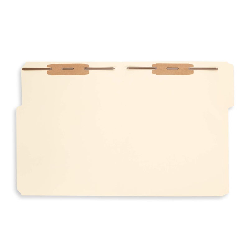 Blue Summit Supplies 50 Manila Fastener File Folders - 1/3 Cut Reinforced Tab - Durable 2 Prongs Bonded Fastener Designed to Organize Standard Medical Files, Law Client Files, Office Reports - Letter Size, Manila, 50 Pack - Image 3